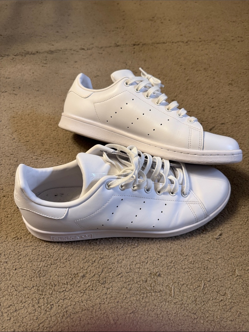 Adidas Stan Smith Men's White Leather Classic Sneakers
